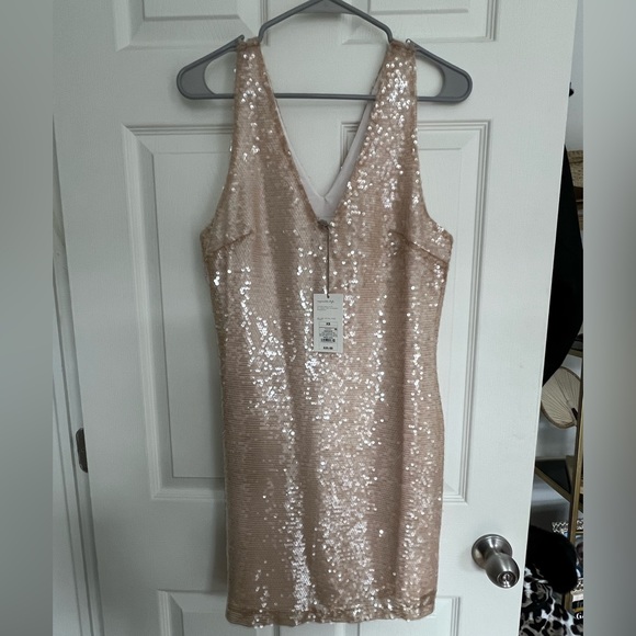 target a new day sequin dress a new day | Dresses | Target A New Day Pink Nude Sequin Dress Size Xs